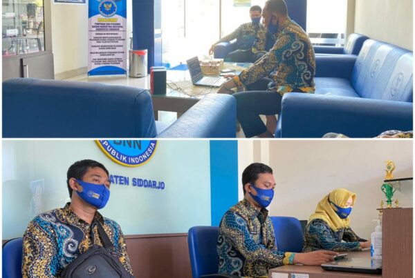 APEL RUTIN PEGAWAI BNNK SIDOARJO MELALUI MEDIA VIRTUAL