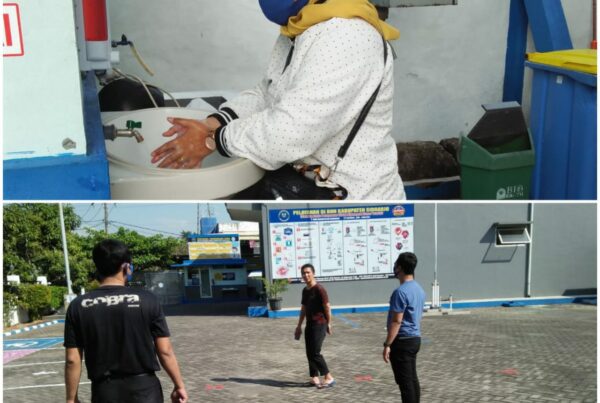 PELAKSANAAN SOP PROTOKOL KESEHATAN COVID-19 BNNK SIDOARJO