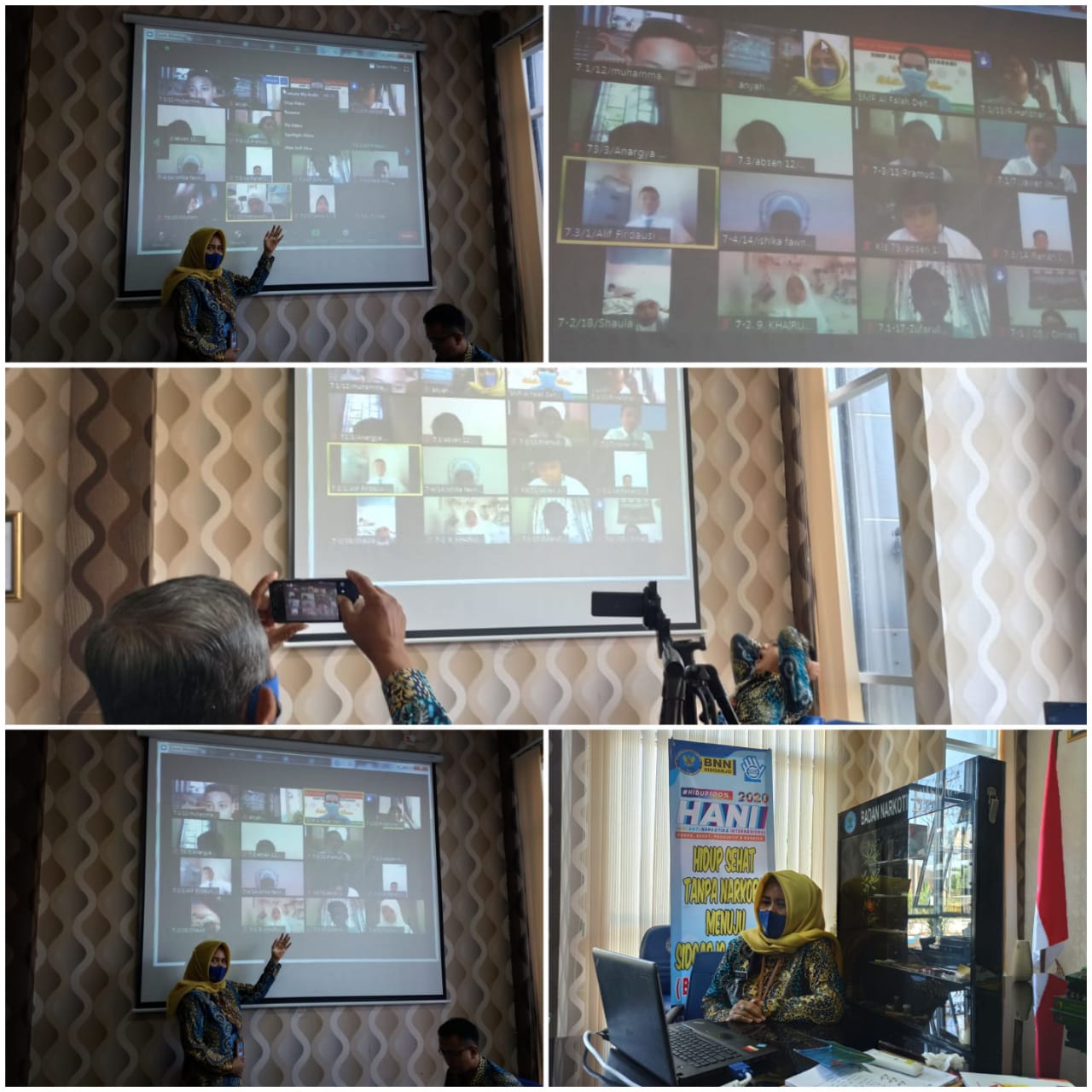 DISEMINASI INFORMASI P4GN MELALUI DARING KEPADA SISWA-SISWI KELAS 7 SMP AL-FALAH WARU, SIDOARJO DISEMINASI INFORMASI P4GN MELALUI DARING KEPADA SISWA-SISWI KELAS 7 SMP AL-FALAH WARU, SIDOARJO