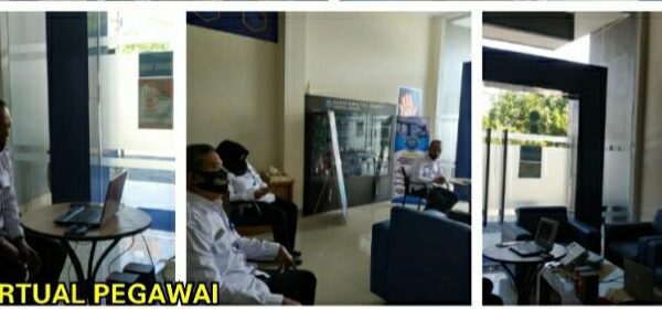 APEL RUTIN PEGAWAI BNNK SIDOARJO MELALUI MEDIA VIRTUAL