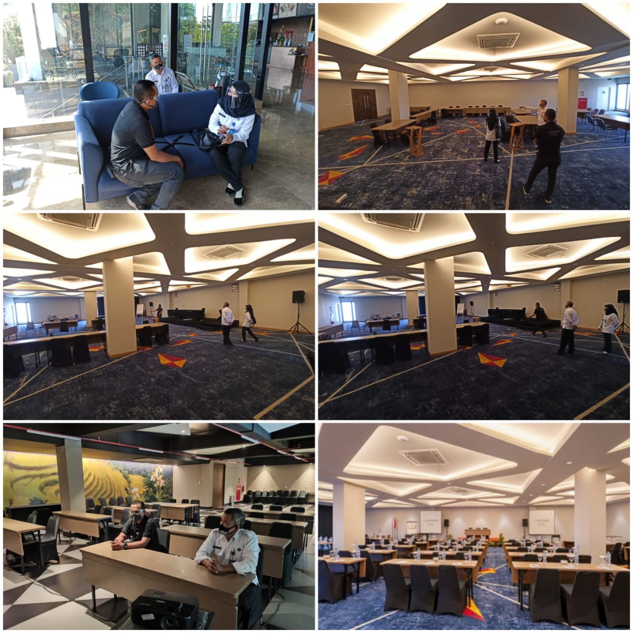 KOORDINASI PANITIA WORKSHOP DI LINGKUNGAN MASYARAKAT DENGAN PIHAK HOTEL LUMINOR DALAM RANGKA SHOWING KOORDINASI PANITIA WORKSHOP DI LINGKUNGAN MASYARAKAT DENGAN PIHAK HOTEL LUMINOR DALAM RANGKA SHOWING