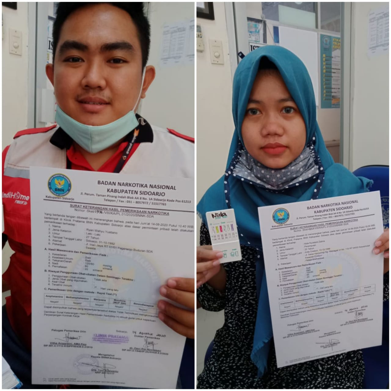 PELAYANAN PERMOHONAN SKHPN DI KLINIK PRATAMA BNNK SIDOARJO PELAYANAN PERMOHONAN SKHPN DI KLINIK PRATAMA BNNK SIDOARJO
