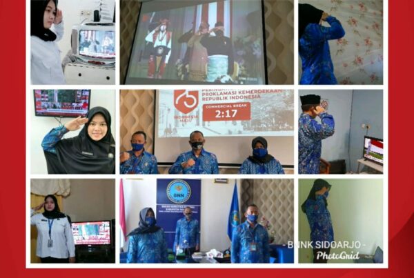 MENGIKUTI UPACARA HARI PROKLAMASI KEMERDEKAAN REPUBLIK INDONESIA 17 AGUSTUS KE - 75 SECARA VIRTUAL MENGIKUTI UPACARA HARI PROKLAMASI KEMERDEKAAN REPUBLIK INDONESIA 17 AGUSTUS KE - 75 SECARA VIRTUAL