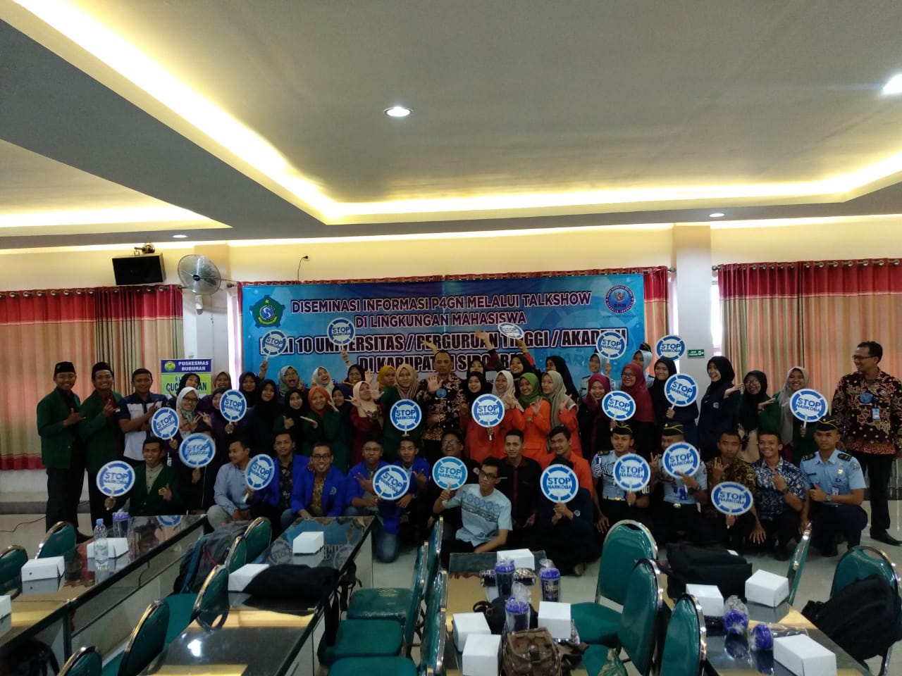 DISEMINASI INFORMASI MELALUI TALKSHOW KEPADA MAHASISWA DISEMINASI INFORMASI MELALUI TALKSHOW KEPADA MAHASISWA