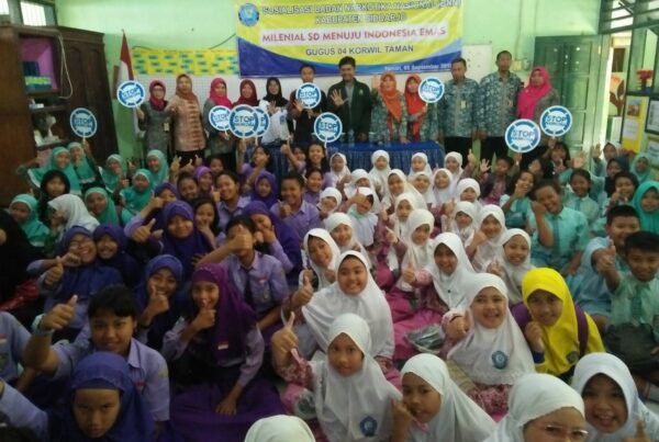 DISEMINASI INFORMASI P4GN MELALUI SOSIALISASI KEPADA MILENIAL SD MENUJU INDONESIA EMAS DI SDN WAGE 2 KEC. TAMAN KAB. SIDOARJO