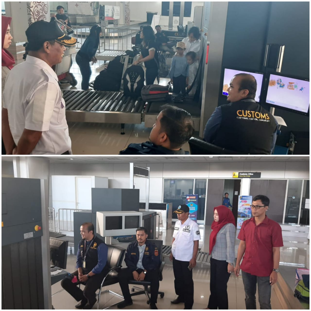 PEMANTAUAN DI CUSTOM AREA X-RAY BANDARA INTERNASIONAL JUANDA OLEH PEMBERANTASAN BNNK SIDOARJO PEMANTAUAN DI CUSTOM AREA X-RAY BANDARA INTERNASIONAL JUANDA OLEH PEMBERANTASAN BNNK SIDOARJO