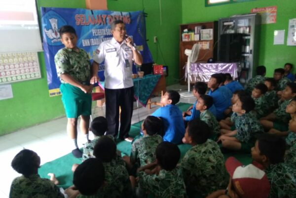 SOSIALISASI BAHAYA NARKOBA BAGI PELAJAR DI SDN KEBOAN ANOM KEC. GEDANGAN KABUPATEN SIDOARJO