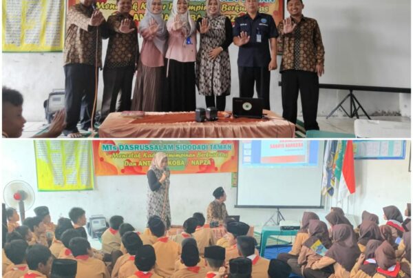 SOSIALISASI BAHAYA NARKOBA KEPADA PELAJAR M.Ts. DARUSSALAM DI DESA SIDODADI KEC. TAMAN KABUPATEN SIDOARJO