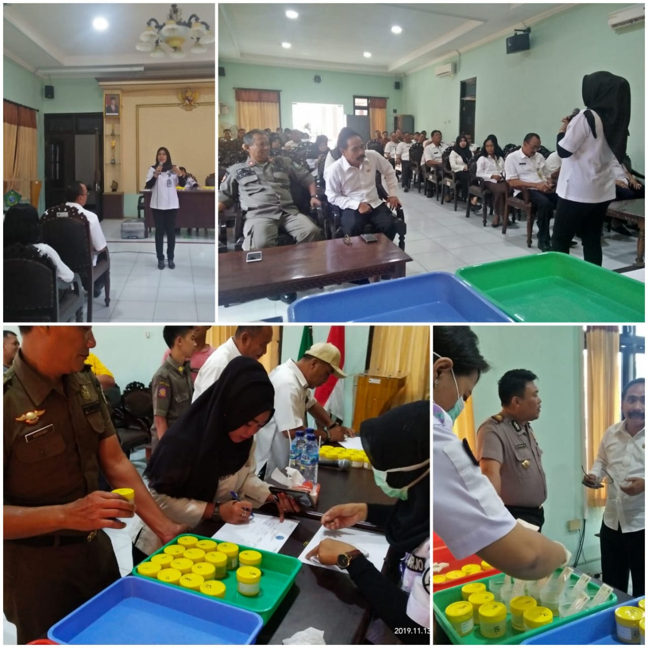 PEMERIKSAAN URINE SKRINING DI KECAMATAN WONOAYU PEMERIKSAAN URINE SKRINING DI KECAMATAN WONOAYU