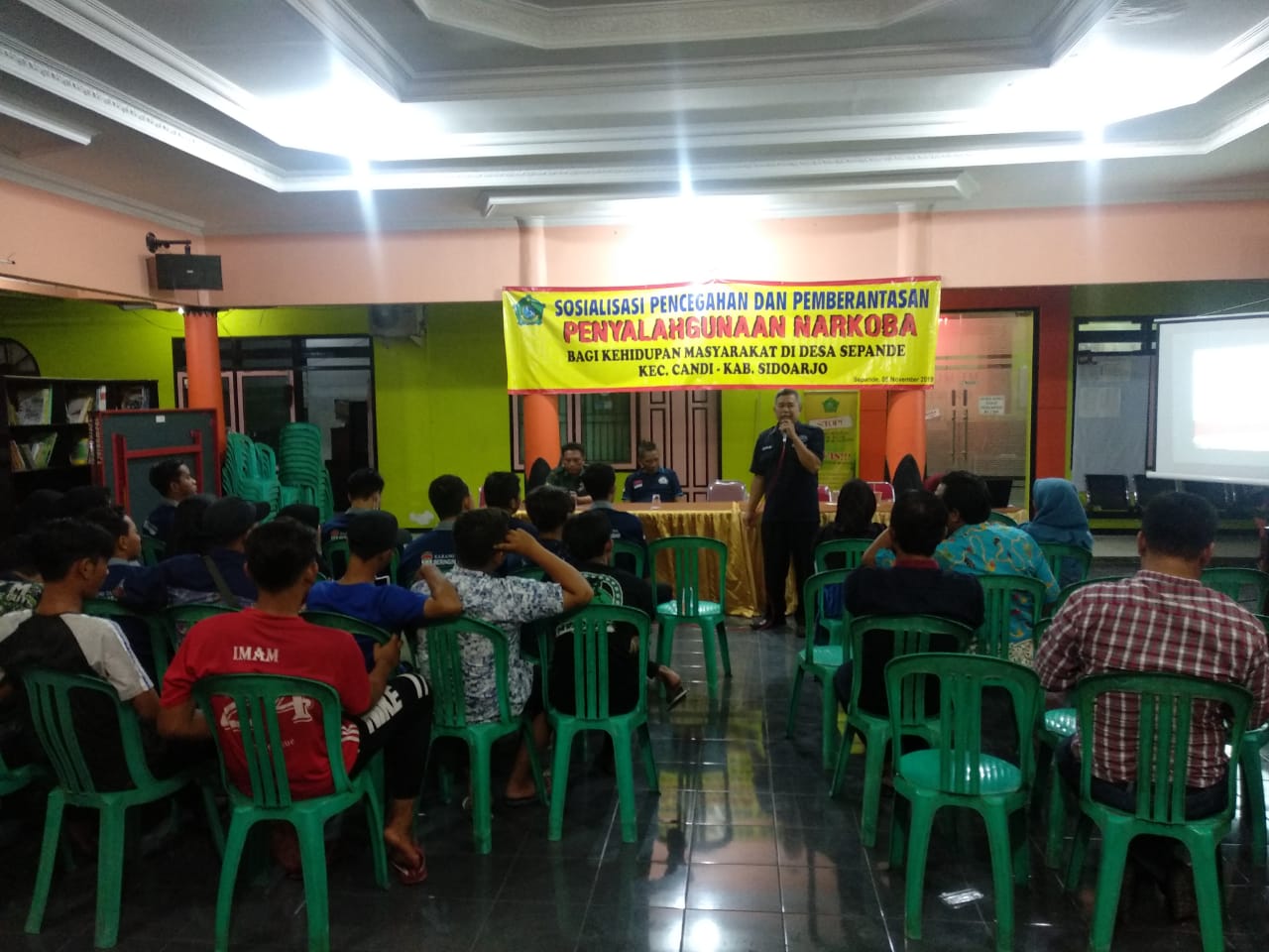 DISEMINASI INFORMASI P4GN MELALUI TATAPMUKA KEPADA MASYARAKAT DESA SEPANDE. KEC. CANDI. KAB. SIDOARJO DISEMINASI INFORMASI P4GN MELALUI TATAPMUKA KEPADA MASYARAKAT DESA SEPANDE. KEC. CANDI. KAB. SIDOARJO