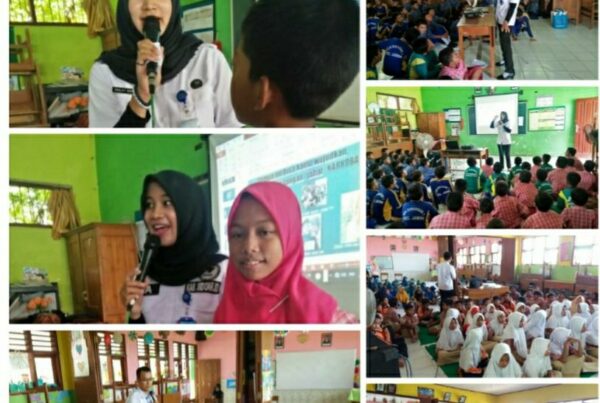 DISEMINASI INFORMASI P4GN MELALUI TATAP MUKA KEPADA PELAJAR KEC. JABON. KAB. SIDOARJO