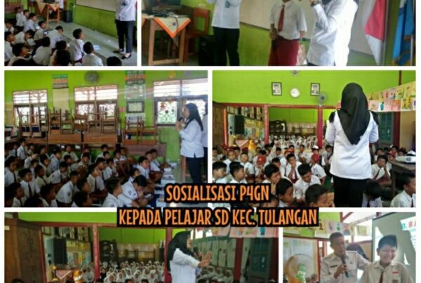 DISEMINASI INFORMASI P4GN MELALUI TATAPMUKA KEPADA PELAJAR SDN KEC. TULANGAN KAB. SIDOARJO DISEMINASI INFORMASI P4GN MELALUI TATAPMUKA KEPADA PELAJAR SDN KEC. TULANGAN KAB. SIDOARJO