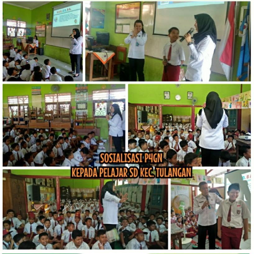 DISEMINASI INFORMASI P4GN MELALUI TATAPMUKA KEPADA PELAJAR SDN KEC. TULANGAN KAB. SIDOARJO DISEMINASI INFORMASI P4GN MELALUI TATAPMUKA KEPADA PELAJAR SDN KEC. TULANGAN KAB. SIDOARJO