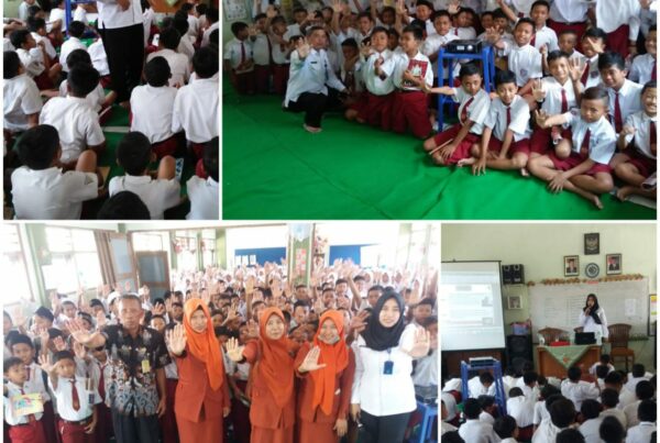 DISEMINASI INFORMASI P4GN MELALUI TATAP MUKA KEPADA PELAJAR KELAS VI DARI 3 SEKOLAH DASAR YANG DIADAKAN DI SDN KENONGO 2 KEC. TULANGAN KAB. SIDOARJO