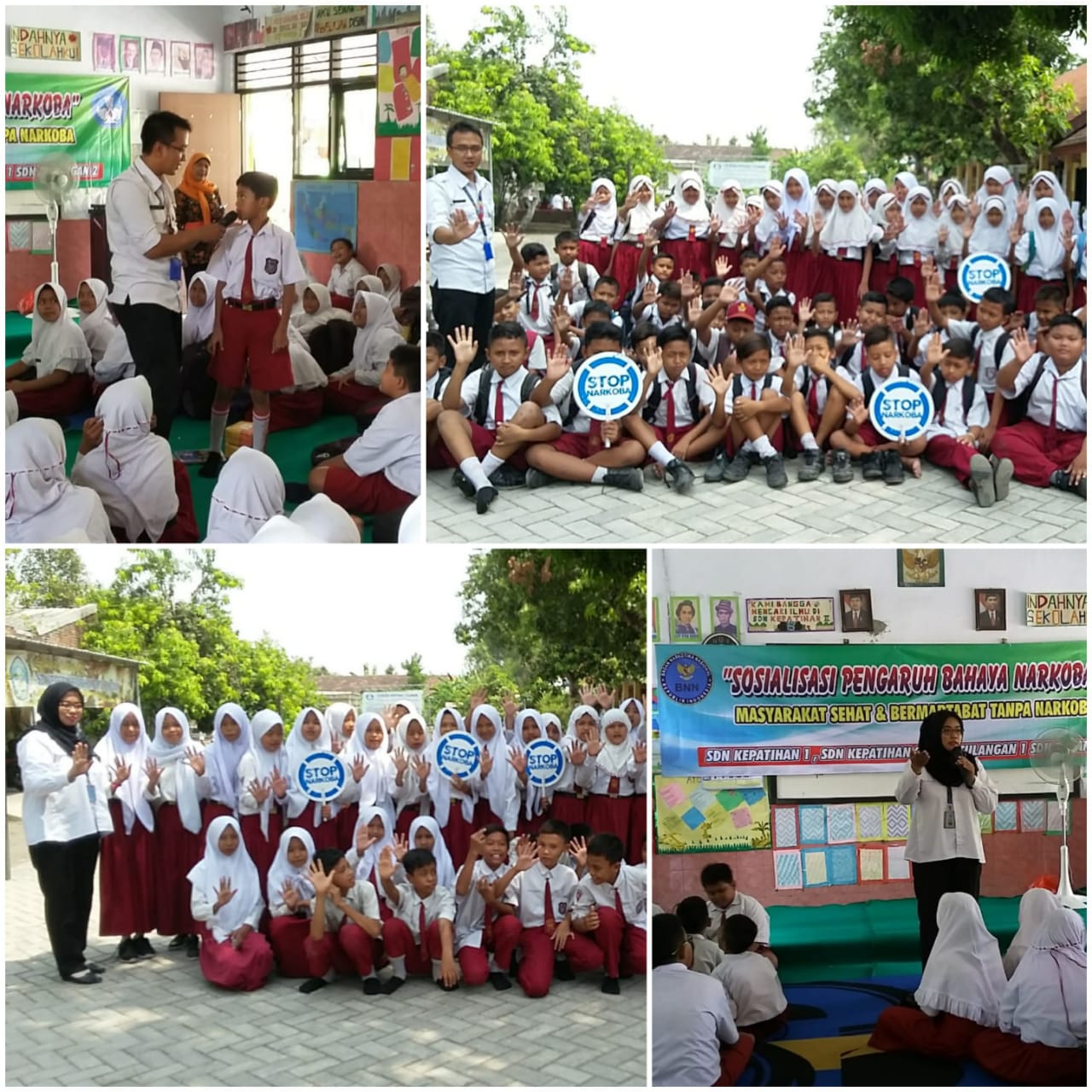 DISEMINASI INFORMASI P4GN MELALUI TATAP MUKA KEPADA PELAJAR DARI 4 SEKOLAH DASAR YANG DIADAKAN DI SD KEPATIHAN II KEC. TULANGAN KAB. SIDOARJO DISEMINASI INFORMASI P4GN MELALUI TATAP MUKA KEPADA PELAJAR DARI 4 SEKOLAH DASAR YANG DIADAKAN DI SD KEPATIHAN II KEC. TULANGAN KAB. SIDOARJO
