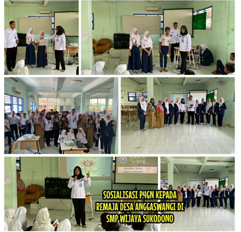 DISEMINASI INFORMASI P4GN MELALUI TATAP MUKA KEPADA REMAJA DESA ANGGASWANGI DISEMINASI INFORMASI P4GN MELALUI TATAP MUKA KEPADA REMAJA DESA ANGGASWANGI