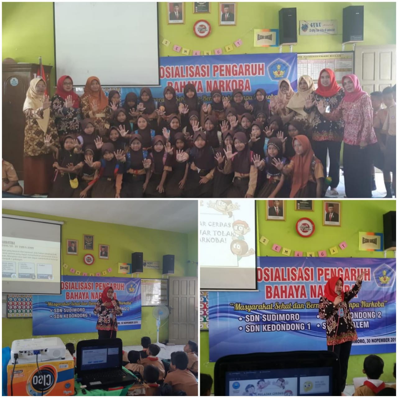 DISEMINASI INFORMASI P4GN MELALUI TATAP MUKA KEPADA PELAJAR SDN DI KEC. TULANGAN KAB. SIDOARJO DISEMINASI INFORMASI P4GN MELALUI TATAP MUKA KEPADA PELAJAR SDN DI KEC. TULANGAN KAB. SIDOARJO
