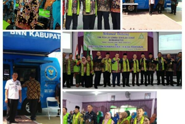 KEPALA BNNK SIDOARJO MENGHADIRI UNDANGAN PENILAIAN LOMBA SEKOLAH SEHAT BERKARAKTER TINGKAT PROVINSI JAWA TIMUR