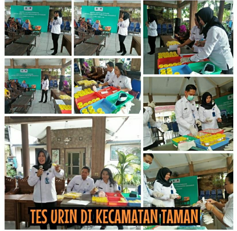 PEMERIKSAAN URINE SKRINING DI DI KECAMATAN TAMAN, KABUPATEN SIDOARJO PEMERIKSAAN URINE SKRINING DI DI KECAMATAN TAMAN, KABUPATEN SIDOARJO