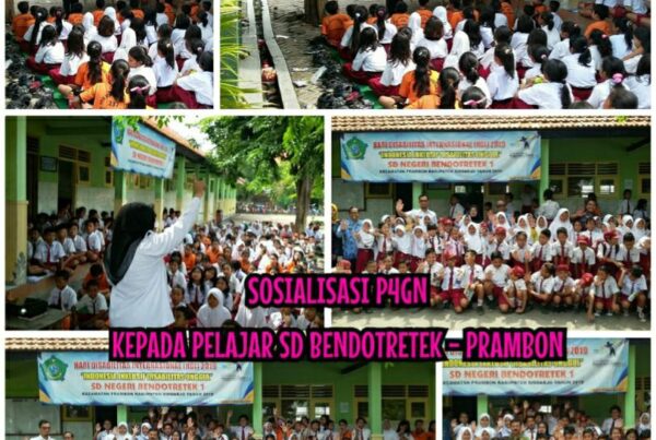 DISEMINASI INFORMASI P4GN MELALUI TATAP MUKA KEPADA PELAJAR SDN BENDOTRETEK I PRAMBON