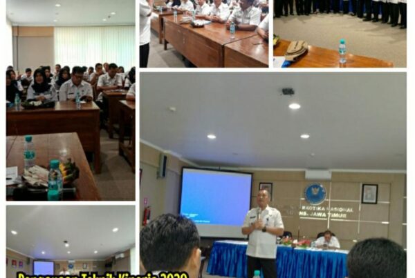 PENGAYAAN TEKNIK KINERJA 2020 DI BNNP PROVINSI JAWA TIMUR
