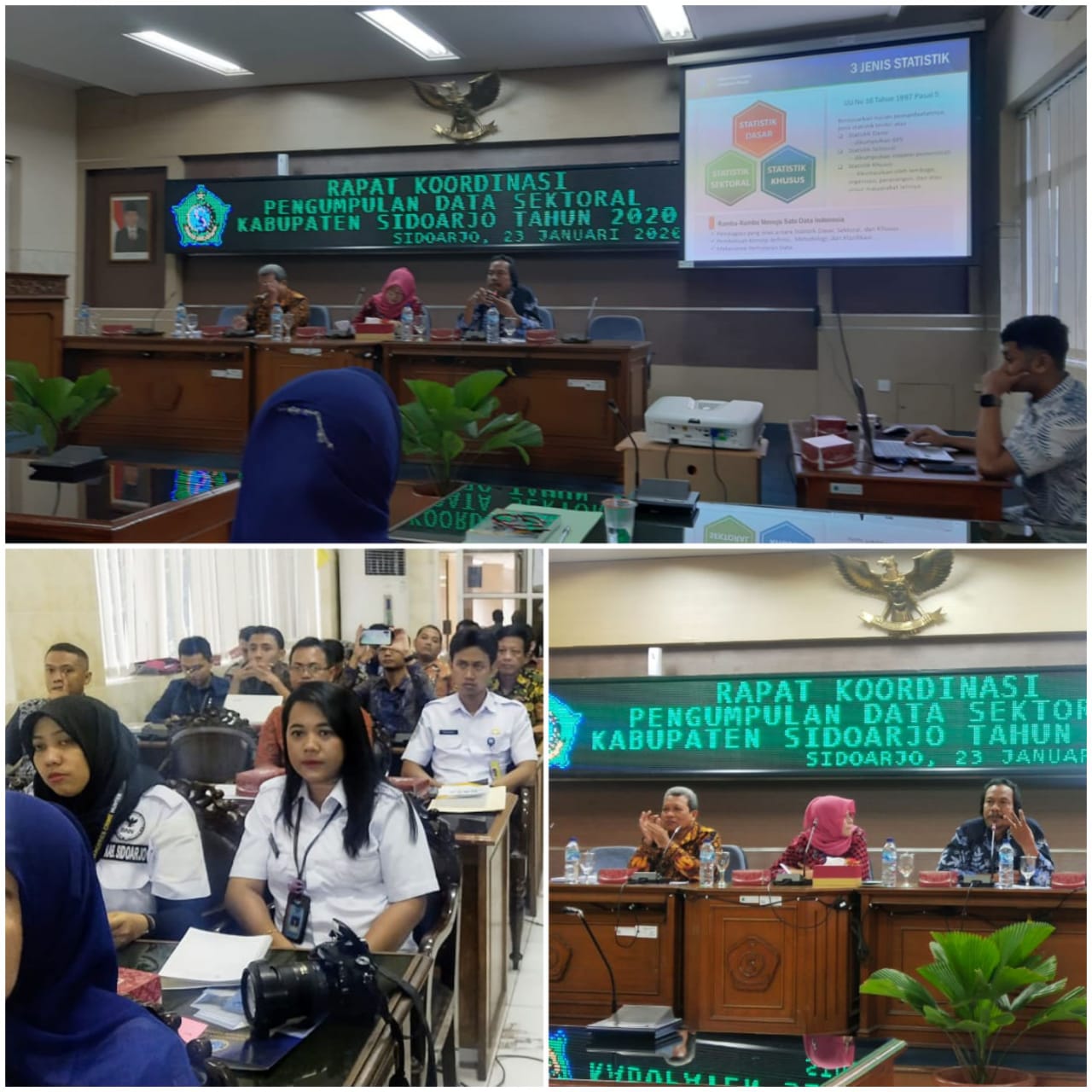 RAPAT KOORDINASI PENGUMPULAN DATA SEKTORAL KAB SIDOARJO TAHUN 2020 RAPAT KOORDINASI PENGUMPULAN DATA SEKTORAL KAB SIDOARJO TAHUN 2020