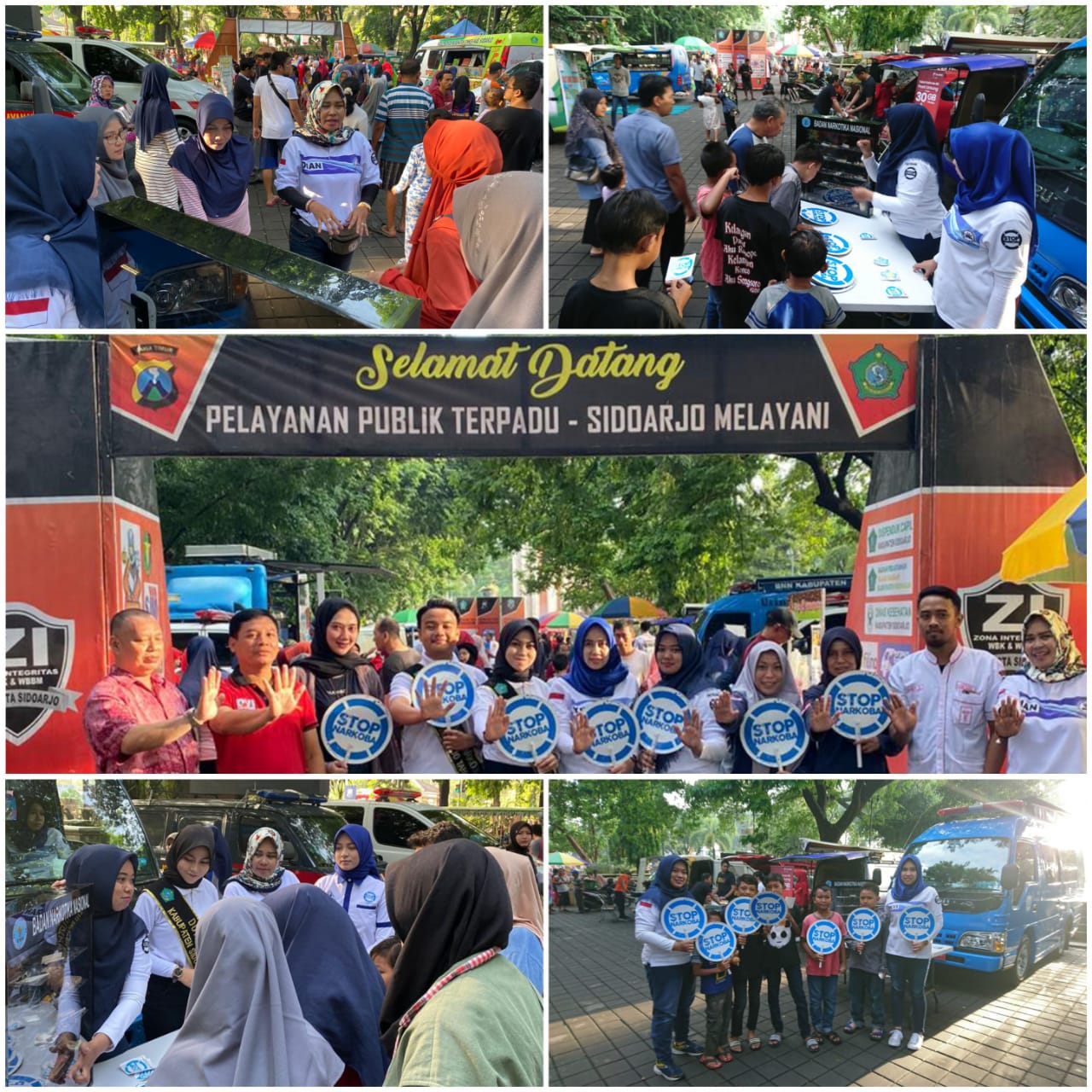 DISEMINASI INFORMASI P4GN KEPADA WARGA SIDOARJO DALAM RANGKA CAR FREE DAY DISEMINASI INFORMASI P4GN KEPADA WARGA SIDOARJO DALAM RANGKA CAR FREE DAY