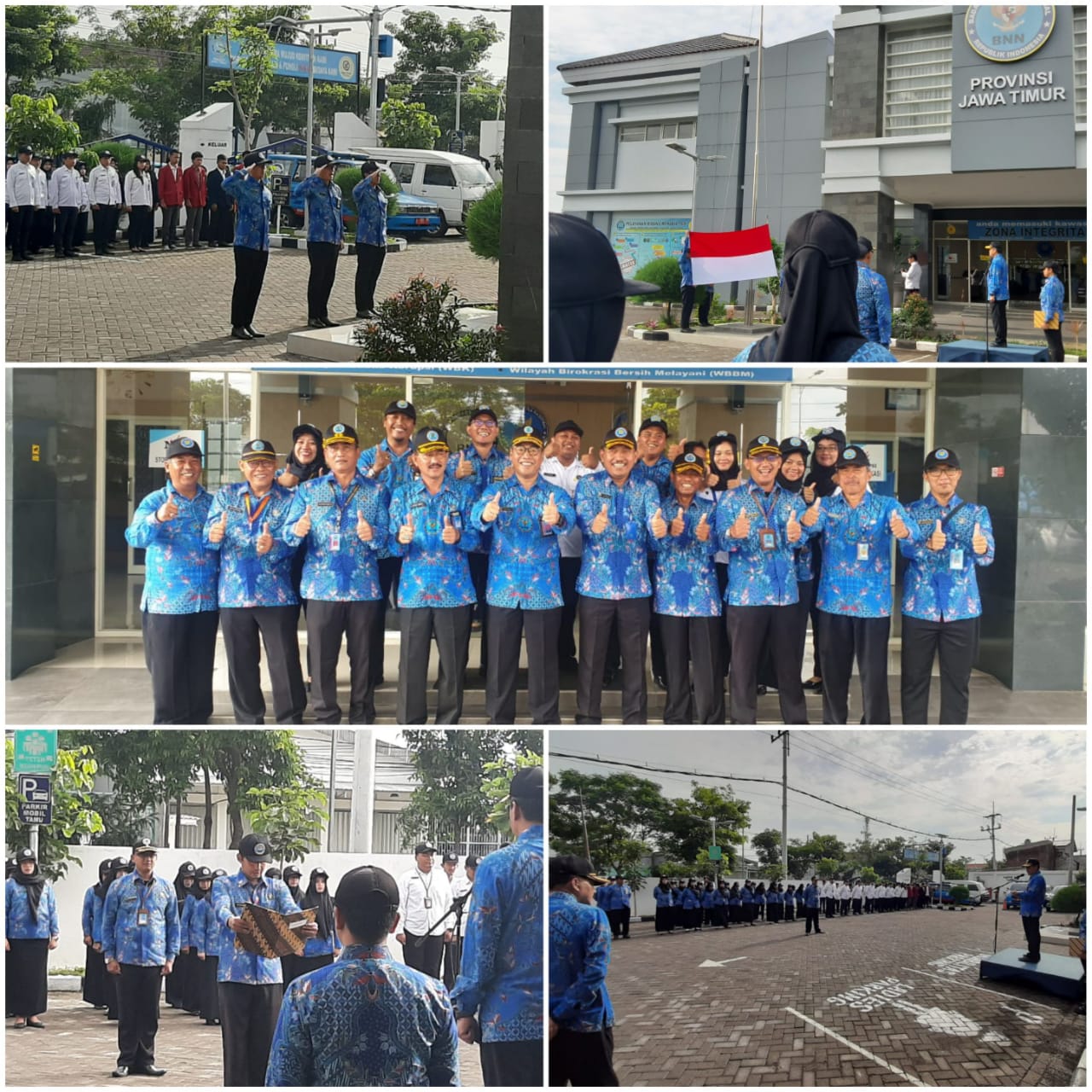 BNNK SIDOARJO MENJADI PETUGAS UPACARA HARI KESADARAN NASIONAL DI BNNP JATIM BNNK SIDOARJO MENJADI PETUGAS UPACARA HARI KESADARAN NASIONAL DI BNNP JATIM