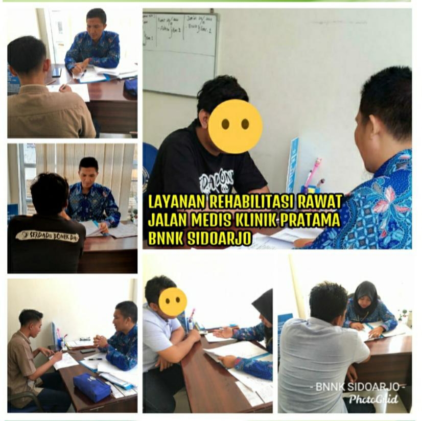 LAYANAN KONSELING MEDIS RAWAT JALAN DI KLINIK PRATAMA BNNK SIDOARJO LAYANAN KONSELING MEDIS RAWAT JALAN DI KLINIK PRATAMA BNNK SIDOARJO