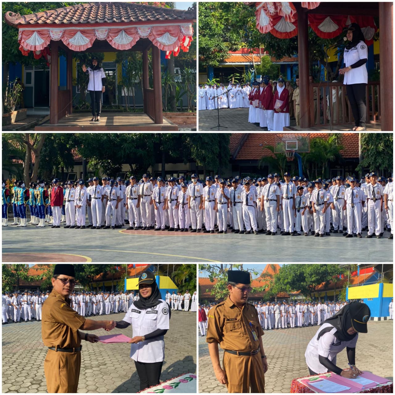 SMPN 4 SIDOARJO MELAKSANAKAN PENANDATANGANAN MoU DENGAN BNNK SIDOARJO SMPN 4 SIDOARJO MELAKSANAKAN PENANDATANGANAN MoU DENGAN BNNK SIDOARJO