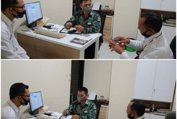 BNNK SIDOARJO BERKOORDINASI DENGAN KASAT TAHTI POLRESTA SIDOARJO