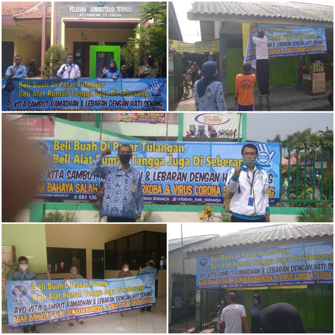 PEMASANGAN MEDIA LUAR RUANG SPANDUK HIMBAUAN BAHAYA NARKOBA DAN VIRUS CORONA PEMASANGAN MEDIA LUAR RUANG SPANDUK HIMBAUAN BAHAYA NARKOBA DAN VIRUS CORONA