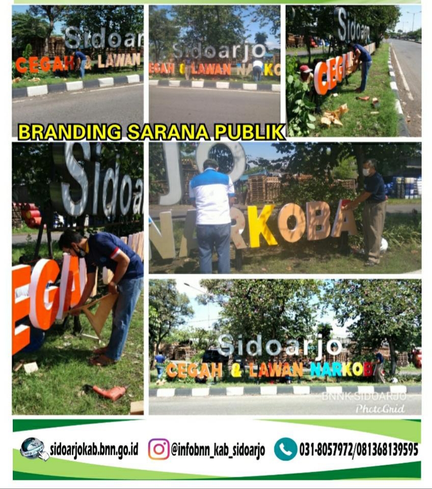 DISEMINASI INFORMASI P4GN MELALUI BRANDING SARANA PUBLIK DISEMINASI INFORMASI P4GN MELALUI BRANDING SARANA PUBLIK