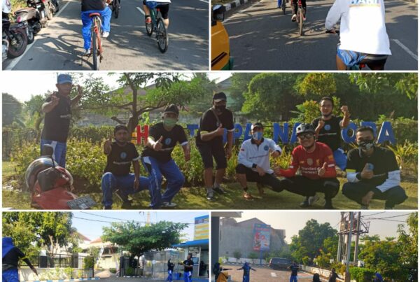 PEMBINAAN JASMANI PEGAWAI BNNK SIDOARJO BERUPA SENAM DAN GOWES