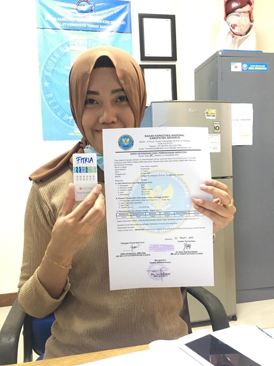 PELAYANAN PERMOHONAN SKHPN DI KLINIK PRATAMA BNNK SIDOARJO