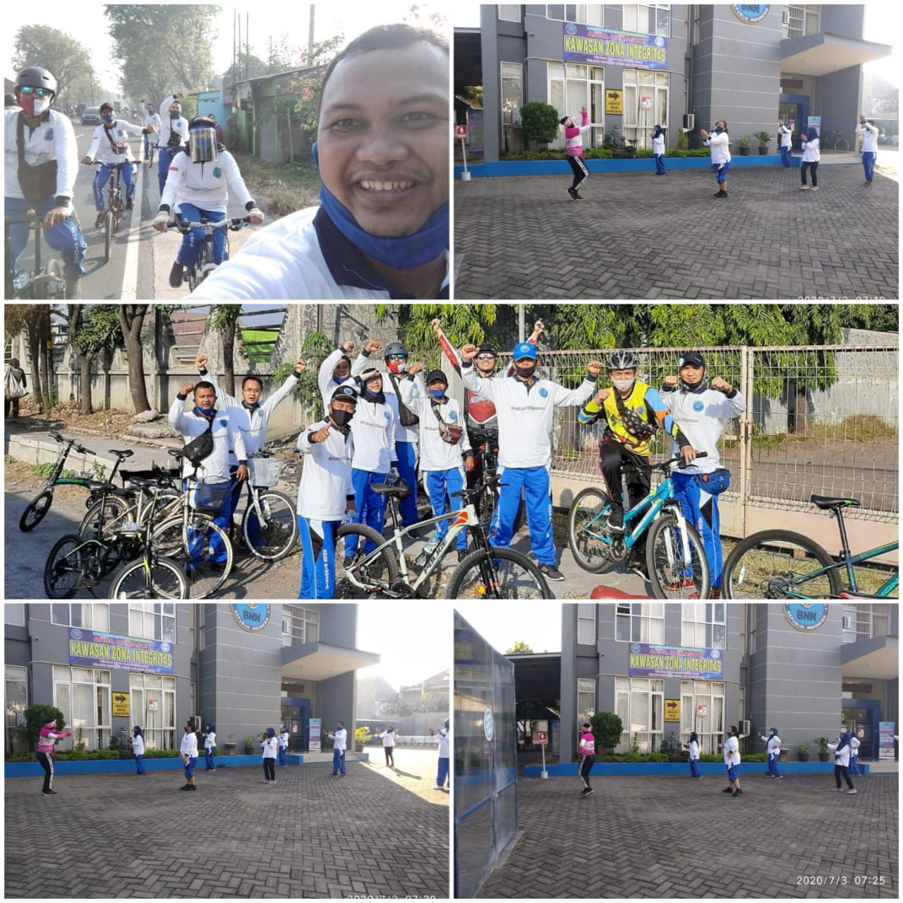 PEMBINAAN JASMANI PEGAWAI BNNK SIDOARJO BERUPA SENAM DAN GOWES PEMBINAAN JASMANI PEGAWAI BNNK SIDOARJO BERUPA SENAM DAN GOWES
