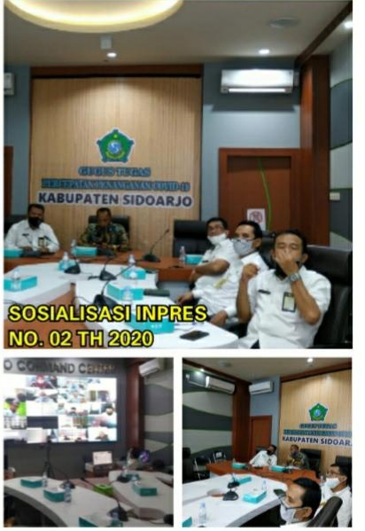 SOSIALISASI INPRES NOMOR 2 TAHUN 2020 MELALUI METODE VIRTUAL SOSIALISASI INPRES NOMOR 2 TAHUN 2020 MELALUI METODE VIRTUAL