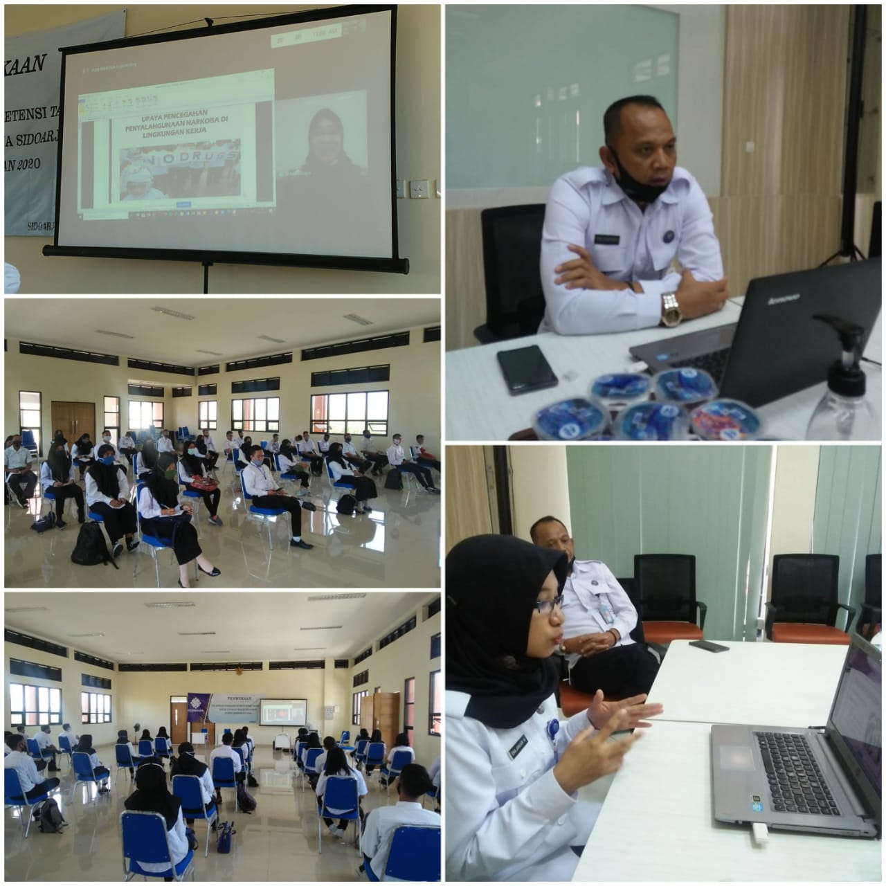 DISEMINASI INFORMASI P4GN KEPADA PESERTA PELATIHAN DI BALAI LATIHAN KERJA SIDOARJO MELALUI VIRTUAL DISEMINASI INFORMASI P4GN KEPADA PESERTA PELATIHAN DI BALAI LATIHAN KERJA SIDOARJO MELALUI VIRTUAL