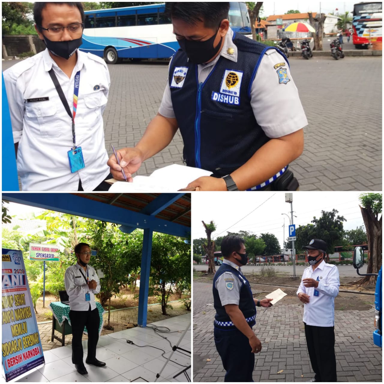 KOORDINASI LANJUTAN DENGAN PIHAK TERMINAL PURABAYA TERKAIT BRANDING SARANA PUBLIK(PASANG HURUF AKRILIK) KOORDINASI LANJUTAN DENGAN PIHAK TERMINAL PURABAYA TERKAIT BRANDING SARANA PUBLIK(PASANG HURUF AKRILIK)