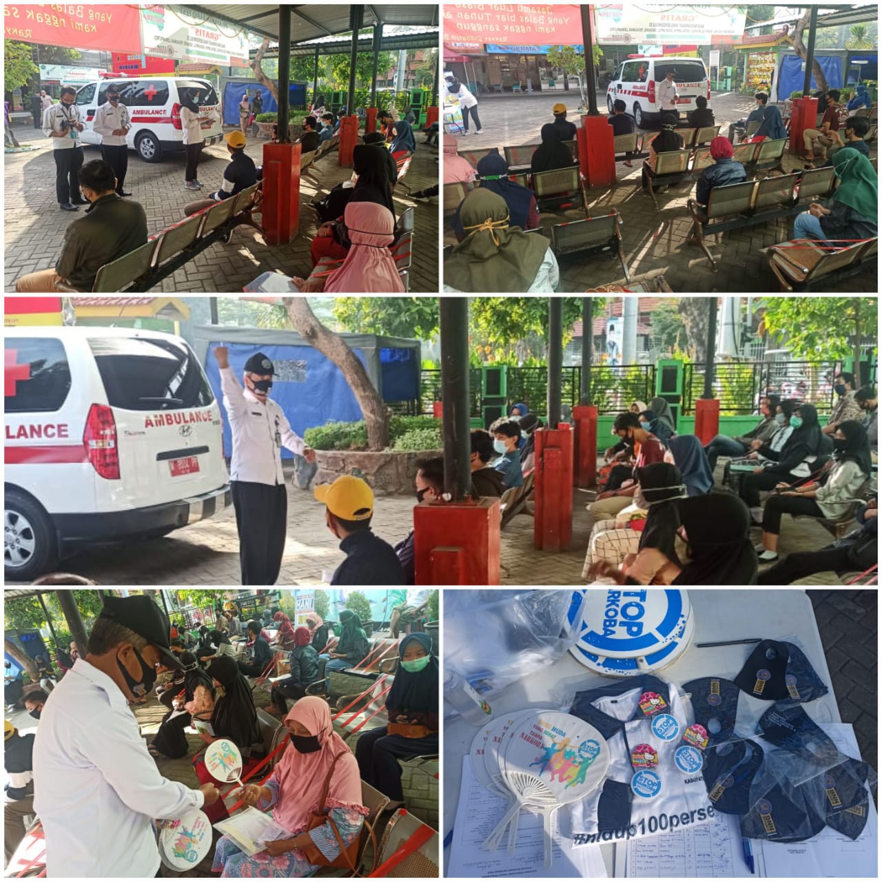 DISEMINASI INFORMASI P4GN MELALUI INSERT KONTEN RAPID TEST COVID19 KEPADA CAMABA DI PUSKESMAS SIDOARJO DISEMINASI INFORMASI P4GN MELALUI INSERT KONTEN RAPID TEST COVID19 KEPADA CAMABA DI PUSKESMAS SIDOARJO