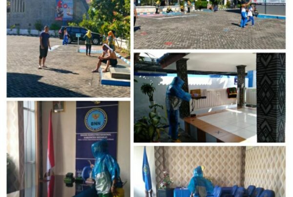 PELAKSANAAN SOP PROTOKOL KESEHATAN COVID-19 BNNK SIDOARJO