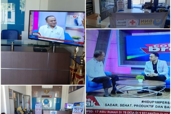 KEPALA BNNK SIDOARJO MENGIKUTI ACARA / NOBAR TALK SHOW #HIDUP 100% OLEH KEPALA BNN RI