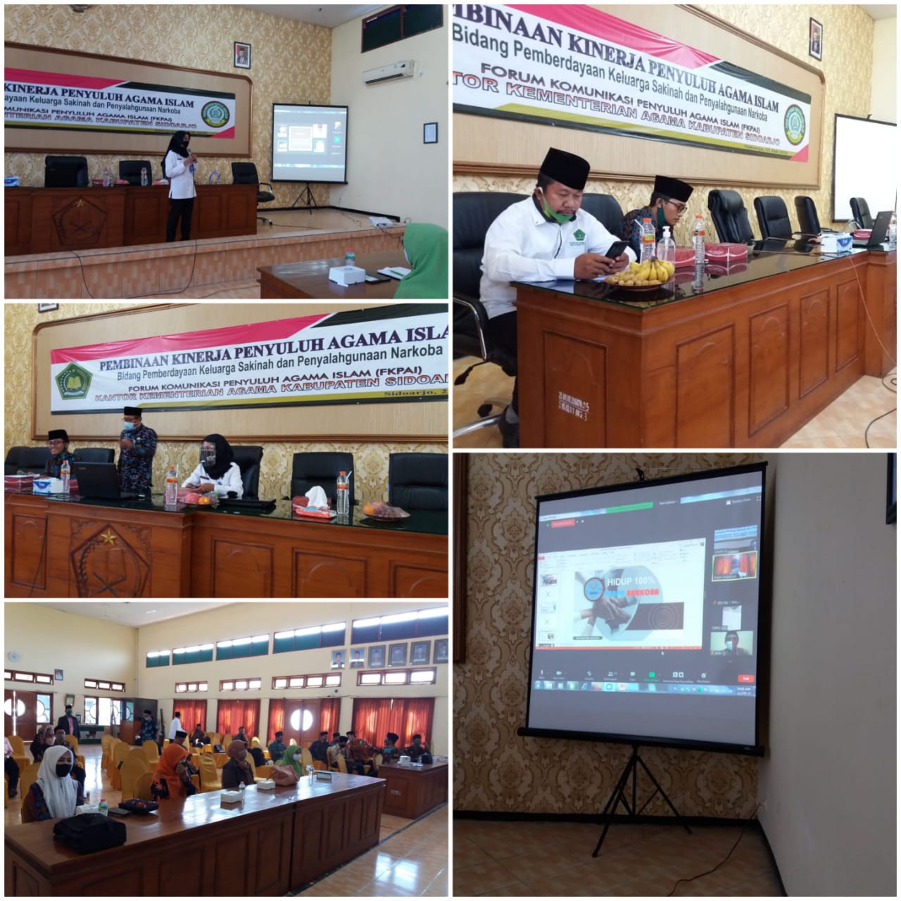DISEMINASI INFORMASI P4GN KEPADA PENYULUH AGAMA ISLAM DI KEMENAG SIDOARJO MELALUI VIRTUAL DISEMINASI INFORMASI P4GN KEPADA PENYULUH AGAMA ISLAM DI KEMENAG SIDOARJO MELALUI VIRTUAL
