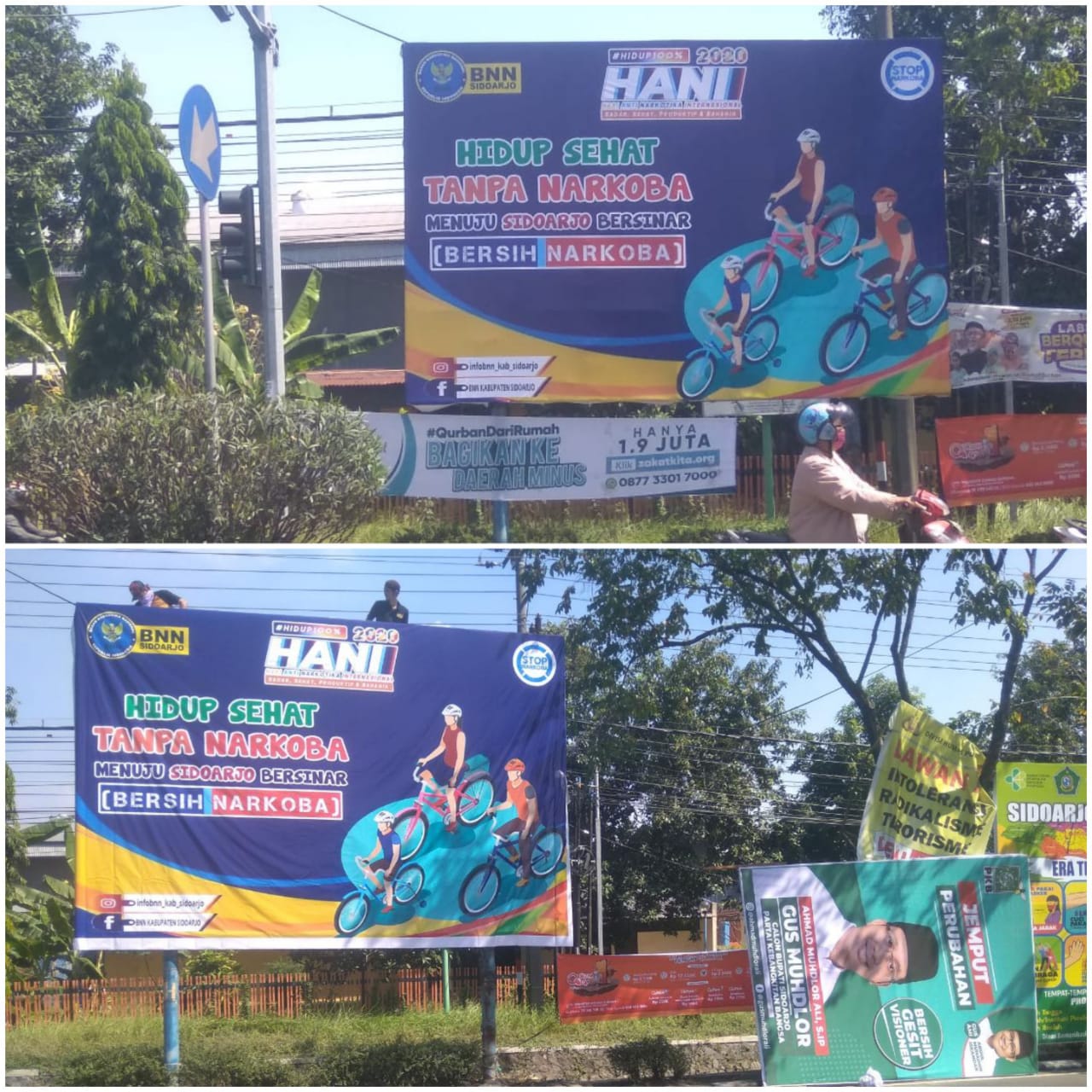 PRODUKSI DAN PEMASANGAN MEDIA LUAR RUANG BALIHO HIDUP 100 % PRODUKSI DAN PEMASANGAN MEDIA LUAR RUANG BALIHO HIDUP 100 %