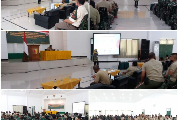 DISEMINASI INFORMASI P4GN KEPADA PERSONIL KOREM 084/BHASKARA JAYA