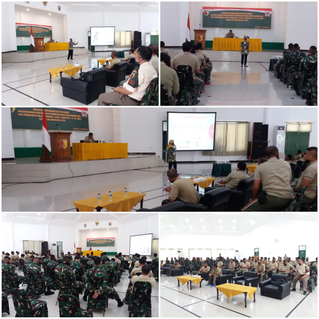 DISEMINASI INFORMASI P4GN KEPADA PERSONIL KOREM 084/BHASKARA JAYA DISEMINASI INFORMASI P4GN KEPADA PERSONIL KOREM 084/BHASKARA JAYA