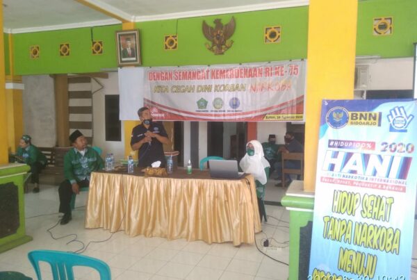 DISEMINASI INFORMASI P4GN KEPADA KARANG TARUNA MUSLIMAT DAN FATAYAT