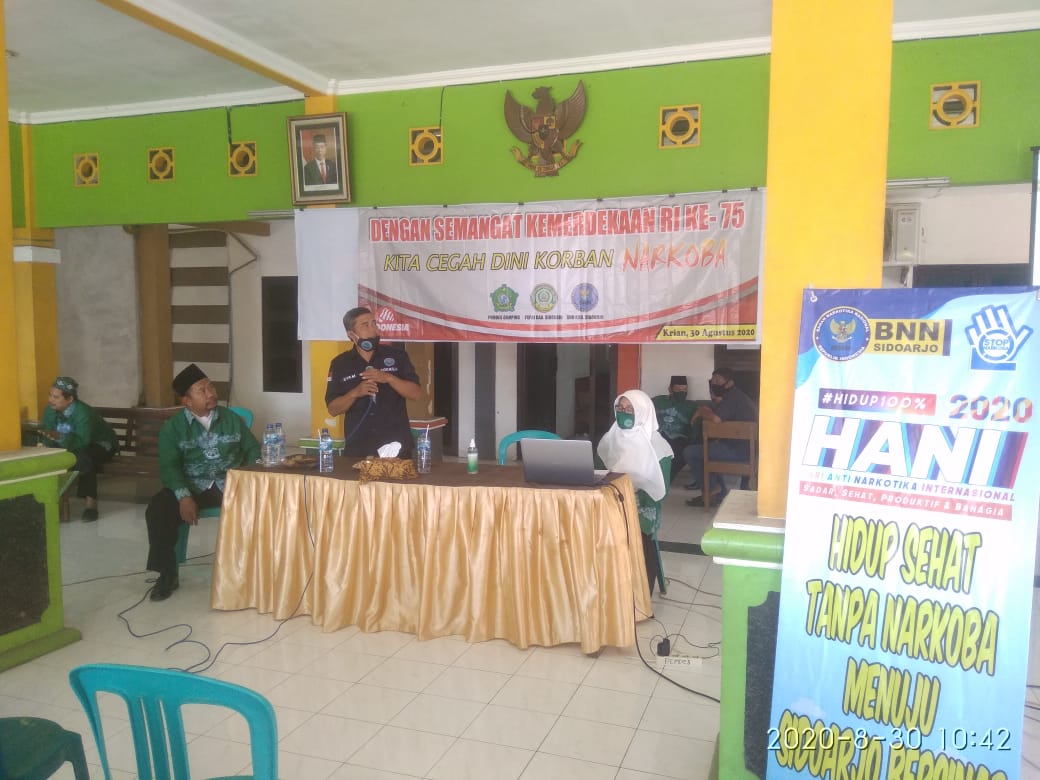 DISEMINASI INFORMASI P4GN KEPADA KARANG TARUNA MUSLIMAT DAN FATAYAT DISEMINASI INFORMASI P4GN KEPADA KARANG TARUNA MUSLIMAT DAN FATAYAT