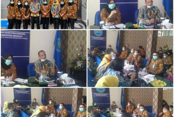 KUNJUNGAN KERJA BNN KAB. KEDIRI KE KANTOR BNN KABUPATEN SIDOARJO