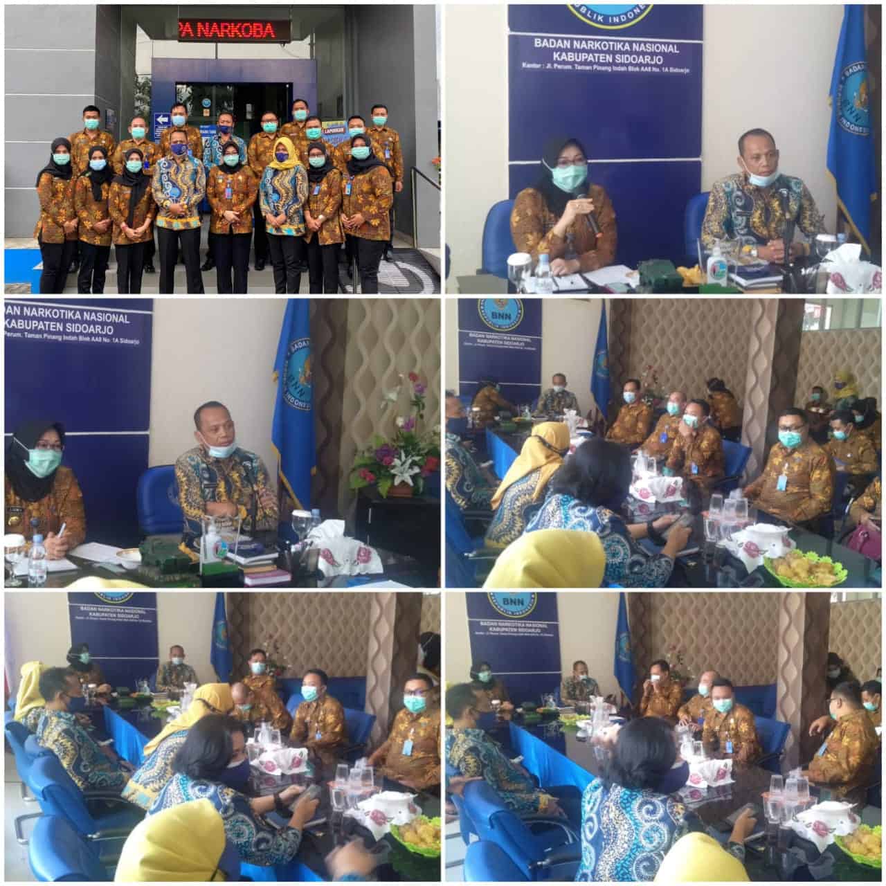 KUNJUNGAN KERJA BNN KAB. KEDIRI KE KANTOR BNN KABUPATEN SIDOARJO KUNJUNGAN KERJA BNN KAB. KEDIRI KE KANTOR BNN KABUPATEN SIDOARJO